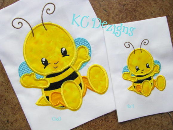 Adorable Baby Bug Bee for Seasonal Embroidery