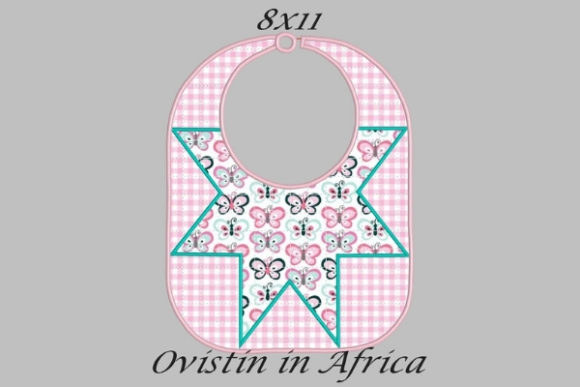 Pink Star Adorable Baby Bib: A Charming Gift
