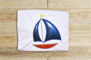 Sailboat Applique: A Charming Addition to Your Gift Line